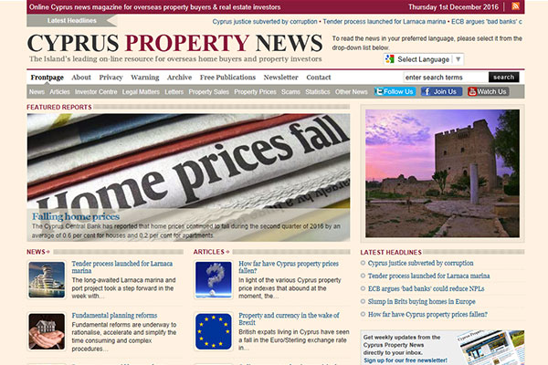 Cyprus Property News